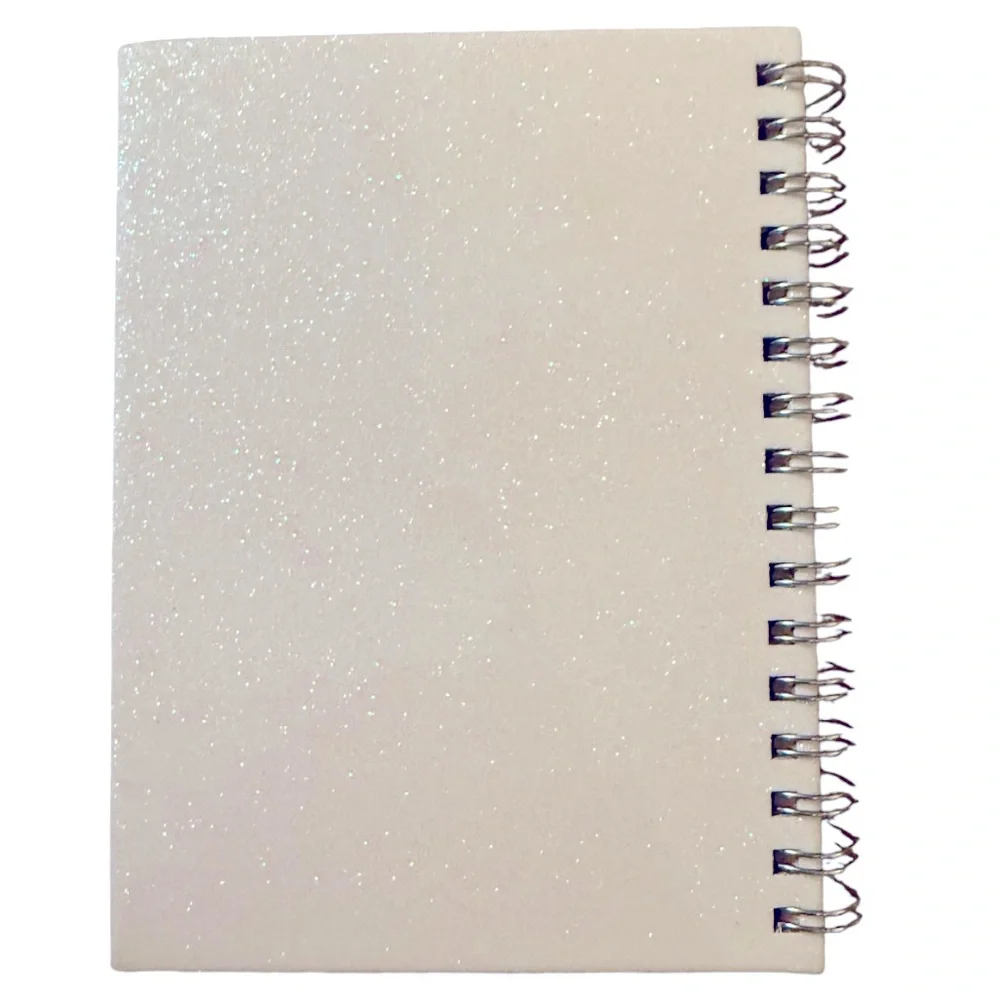 New Rainbow Glitter “Strike A Pose” Notebook Journal